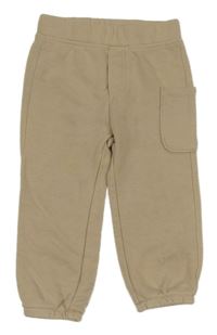 Béžové tepláky s kapsou first impressions