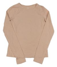 Pudrové triko H&M