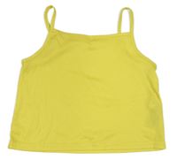 Žlutý crop top