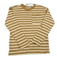 Nové - Hnědo-béžové pruhované mikinotriko s kapsou zn. H&M