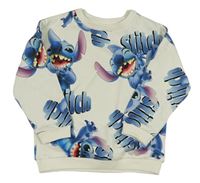 Smetanová mikina se Stitchem Tu