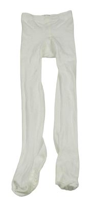 Bílé punčocháče Jojo Maman Bébé