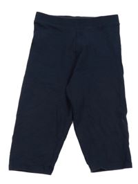 Tmavomodré capri legíny Zara