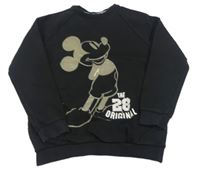 Černá mikina s Mickeym Disney