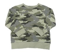 Khaki army mikina Next
