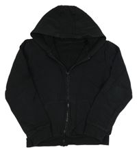 Černá propínací mikina s kapucí George