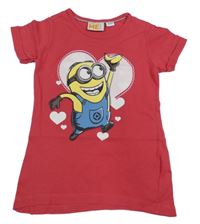 Růžové tričko s Mimoni 