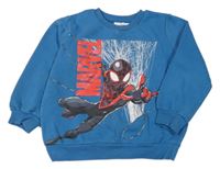 Modrá mikina se Spidermanem marvel