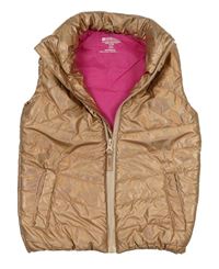 Bronzová šusťáková zateplená vesta Mountain Warehouse