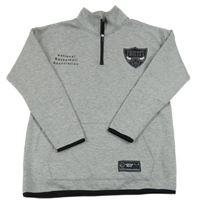 Šedo-černá mikina  - Chicago Bulls Primark
