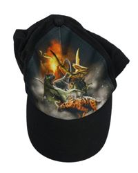 Černá kšiltovka s diny 