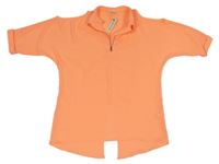 Nové - Neonově korálová šifonová lehká halenka River Island