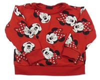 Červená mikina s Minnie Primark