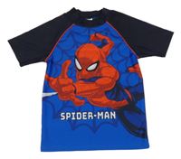 Tmavomodré UV tričko se Spidermanem 