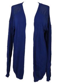 Dámský tmavomodrý úpletový cardigán River Island 