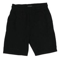 Černé teplákové kraťasy Primark