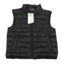 Nové - Černá šusťáková zateplená vesta Primark