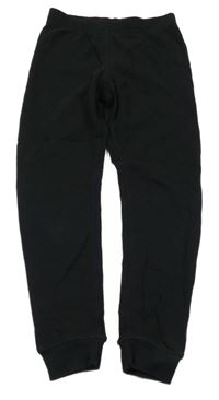 Černé žebrované spodní kalhoty M&S