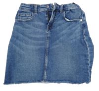 Tmavomodrá riflová sukně Only