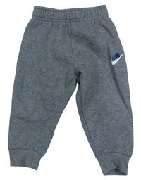 Tmavošedé tepláky Nike