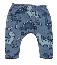 Šedé lehké tepláky s dinosaury Next