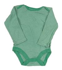 Zeleno-bílé pruhované body Tu