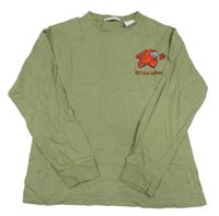 Khaki triko s potiskem - Among Us Zara