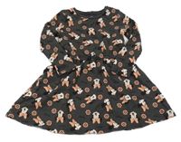 Antracitové bavlněné šaty s Minnie C&A