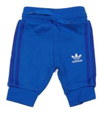 Modré tepláky Adidas