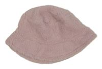 Lila chlupatý klobouk New Look
