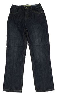 Tmavomodré slim rifle Denim Co. 