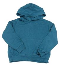 Tmavozelená mikina s kapucí H&M