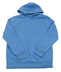 Modrá mikina s kapucí Dunnes 
