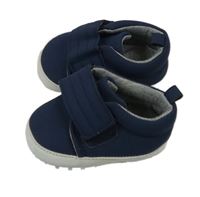 Tmavomodré koženkové capáčky Matalan vel. 16