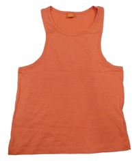 Oranžový crop top Y.F.K.
