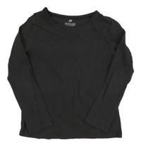 Antracitové triko H&M