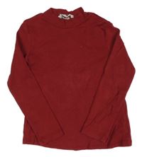 Karmínové triko H&M