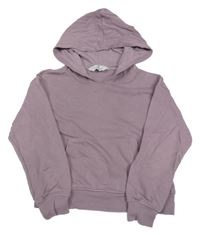 Fialová mikina s kapucí H&M