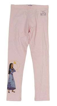 Světlerůžové legíny s Ashou - Wish Disney