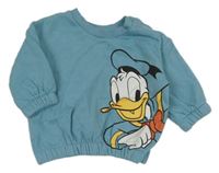 Modrá oversize mikina s Donaldem PRIMARK