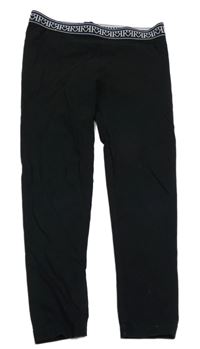 Černé legíny s logy RIVER ISLAND