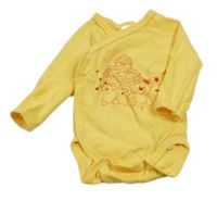 Žluté zavinovací body s medvídky a hradem 