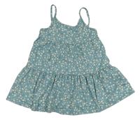 Modré květované šaty Primark
