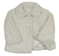 Bílá kožešinová podšitá bunda Ladybird