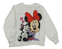 Smetanová mikina s Minnie H&M