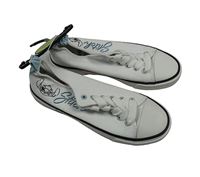 Nové - Bílé plátěné tenisky se Stitchem Primark vel. 36