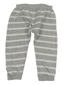 Šedo-bílé pruhované tepláky Impidimpi