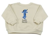 Béžová mikina se psem Zara