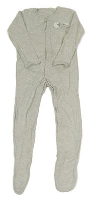 Světlešedý melírovaný overal s ovcemi George