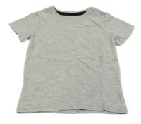 Šedé melírované tričko H&M